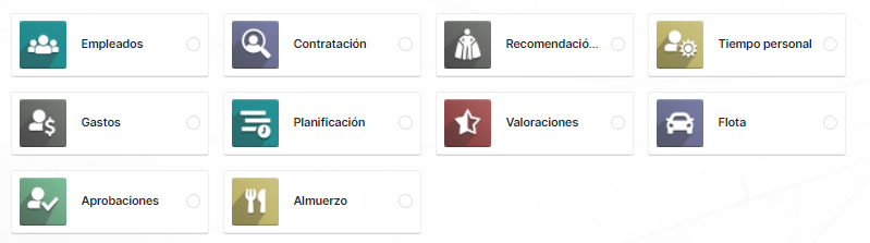 RECURSOS HUMANOS ODOO